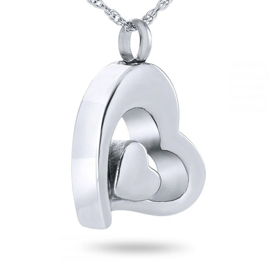 Love Lives Silver Pendant