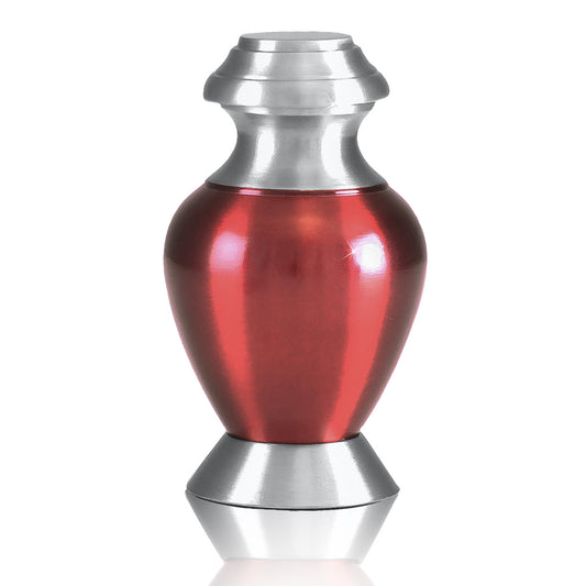 Modern Red Brass Keepsake